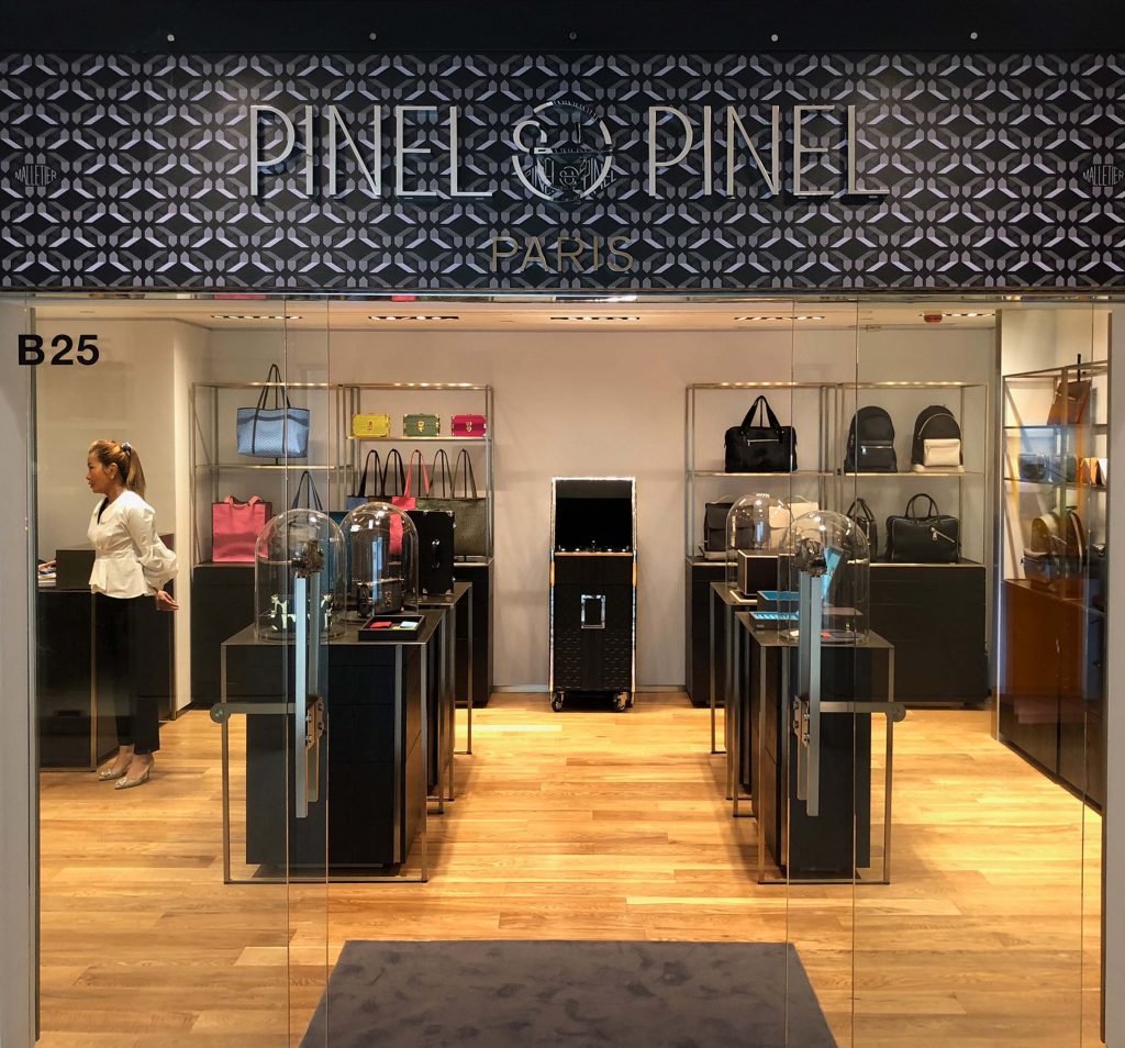 法国当代感高端箱柜皮具品牌皮涅尔 Pinel & Pinel 揭幕香港新店的照片